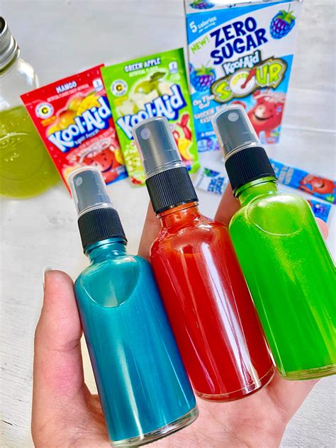 I Made These Infused Sour Candy Sprays And The Sugar Free Ones Turned