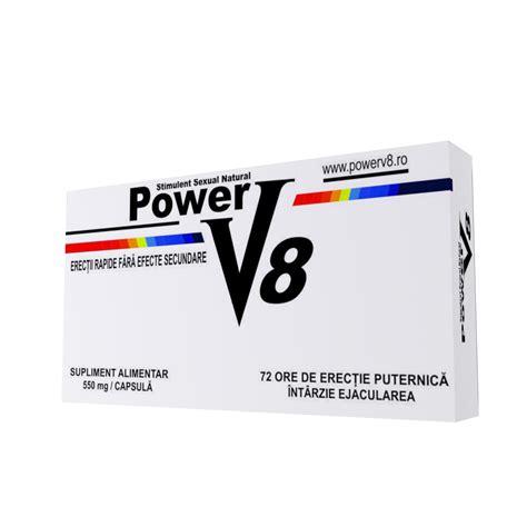 Power V8 Pastile Pentru Potenta Ejaculare Precoce Si Erectie Produs