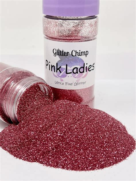 Pink Ladies Ultra Fine Glitter Glitter Chimp