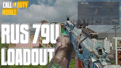 Best Rus 79u Gunsmith Loadout In Call Of Duty Mobile Cod Mobile