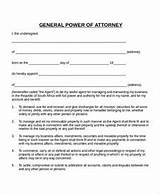 Pictures of Springing Power Of Attorney Template