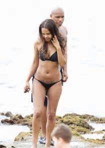 Samantha Mumba Wear Black Bikini In Hawaii 16 Gotceleb