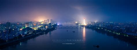 Night View Of Pyongyang City North Korea Read More About Flickr