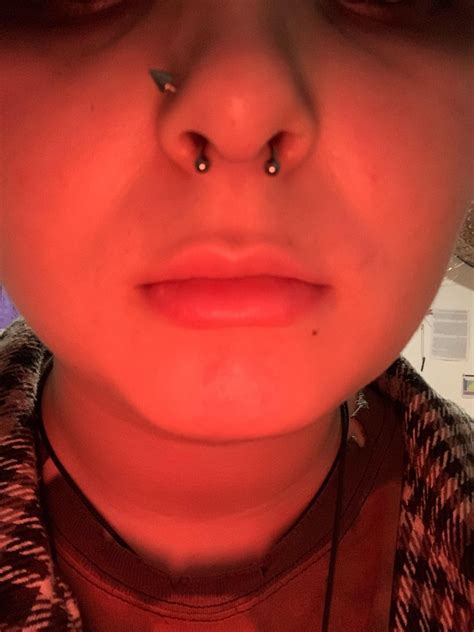 Is My Septum Pierced In The Right Place Rpiercing