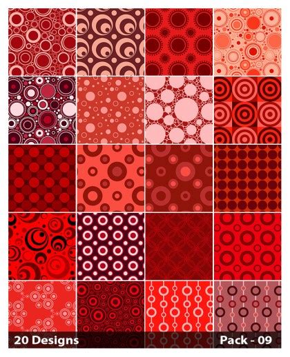 190 Red Circle Pattern Background Free Vectors Free Images