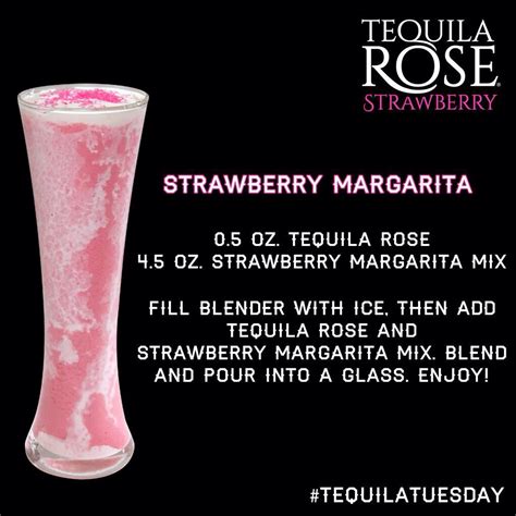 Tequila rose is a strawberry cream liqueur with tequila in it. Tequila Rose Margarita … | Alcohol drink recipes, Drinks ...