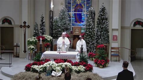 Christmas Eve December 25 2020 Midnight Mass St Marys Parish Youtube