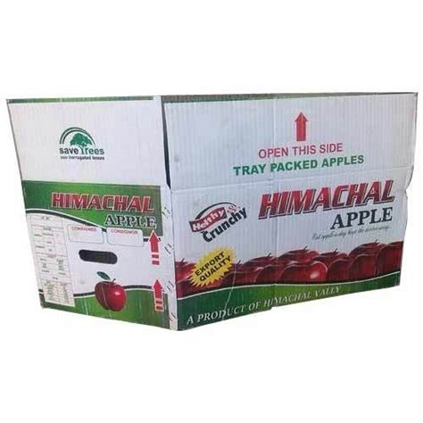Double Wall 5 Ply Apple Packaging Box 11 25 Kg At Rs 20piece In