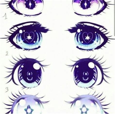 Anime Eyes I Love The Second And Third One My Blog Manga Drawing