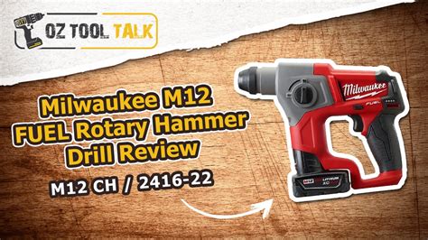 Milwaukee M12 FUEL Rotary Hammer Drill Review M12 CH 2416 YouTube