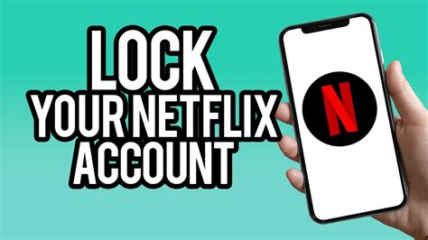 How To Lock Your Netflix Account Quick Tutorial Youtube