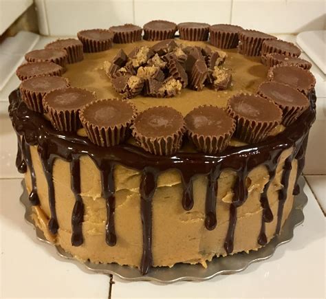 Reeses Peanut Butter Cup Cake Rcakedecorating