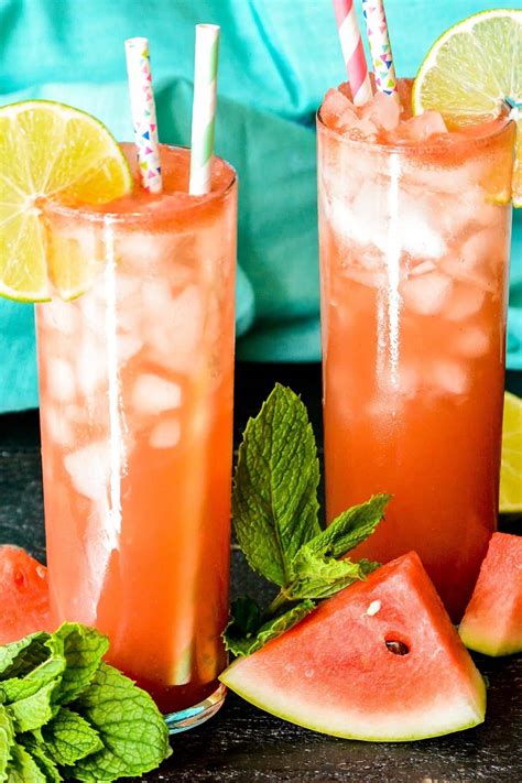 Sparkling Watermelon Refresher Veggies Save The Day