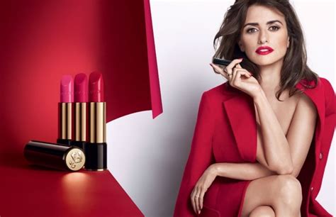 Lancome L Absolu Rouge Fall Ad Campaign With Penelope Cruz And Lily Collins
