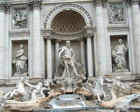 The Trevi Fountain In Rome Italy Photography By Sylvestermouse