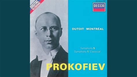 Prokofiev Symphony No 5 In B Flat Op 100 1 Andante Youtube