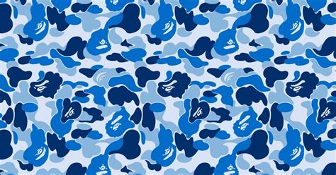 We hope you enjoy our growing collection of hd images to use as a background or home screen for your smartphone or please contact us if you want to publish a bape cartoon wallpaper on our site. blue camouflage wallpaper