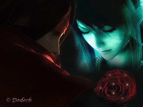 Vincent And Lucrecia Final Fantasy Vii Vincent Valentine Final