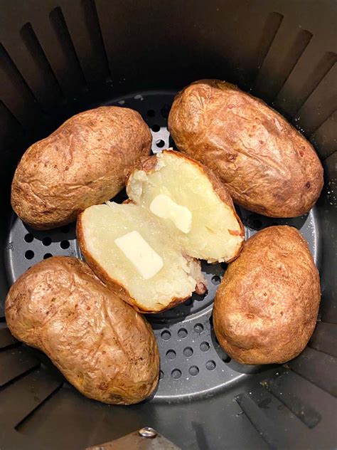 Air Fryer Baked Potatoes Melanie Cooks