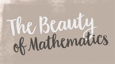 The Beauty Of Mathematics Complete Series English Subtitles Youtube