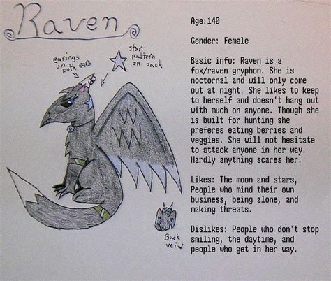 Raven My Fursona By Ceata88 On Deviantart