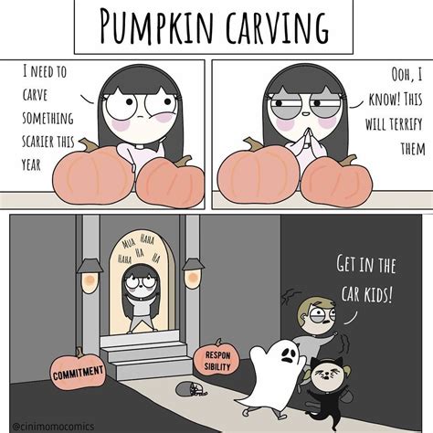 Cinimomo Comics On Instagram “repost And Remake Of Last Years Halloween Comic 🎃 Tag A Friend 💁