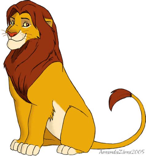Adult Simba Lion King