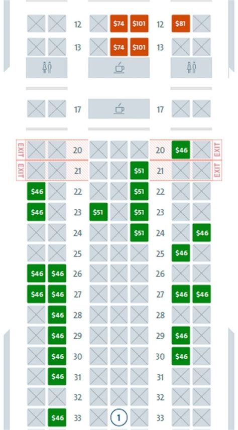 Seating Chart American Airlines
