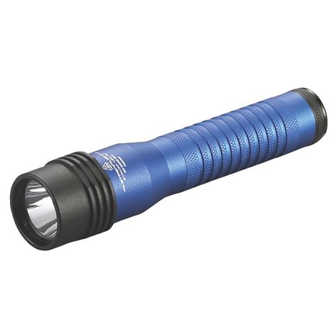 Strion Led High Lumen Rechargeable Flashlight Light Only Blue M95157