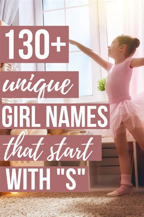 Unique Baby Girl Names that Start with S | 2021 The Mommyhood Club