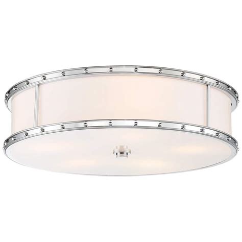 Free shipping on orders of $35+ or target/home/home decor/lamps & lighting/ceiling lights/flush mount lighting (337)‎. Flush Mount 20 1/4" Wide Chrome Drum LED Ceiling Light ...