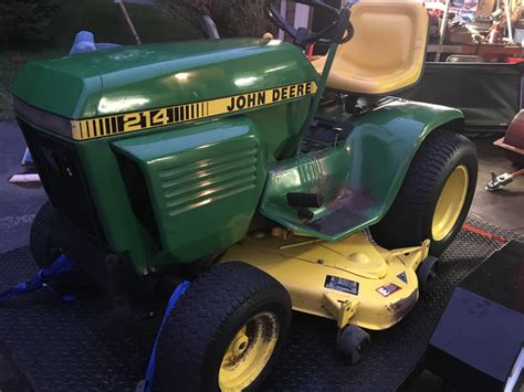 John Deere 214 Tractor Photos Information