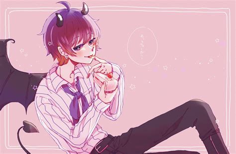 Beautiful Anime Boy With Pink Hair Aesthetic Anime
