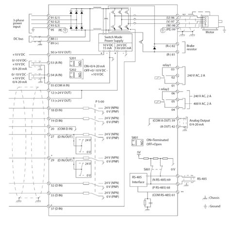 wiring diagram   danfoss inverter   scientific diagram