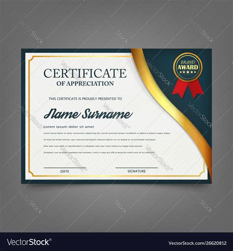 Creative Certificate Of Appreciation