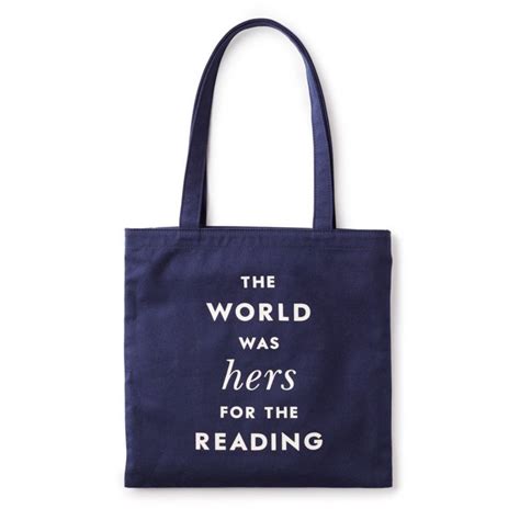 Kate Spade Canvas Book Tote Hers For The Reading 174949 Borsheims
