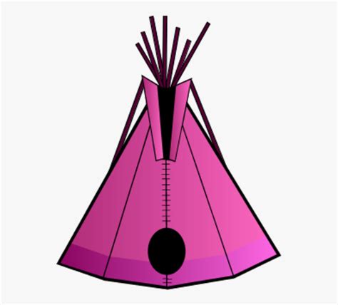 Indian Tent Vector Clip Art Native American Teepee