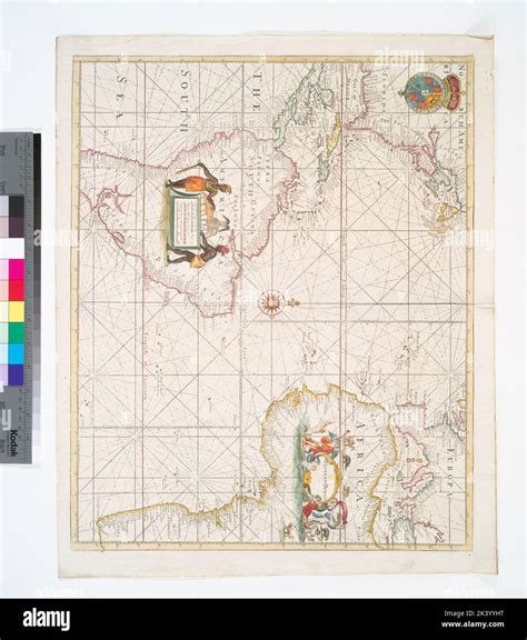 The Western Ocean Cartographic Maps 1705 Lionel Pincus And Princess