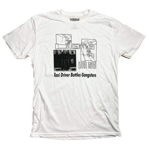 Taxi Driver Battles Gangsters T Shirt · Exhumed Visions · Online
