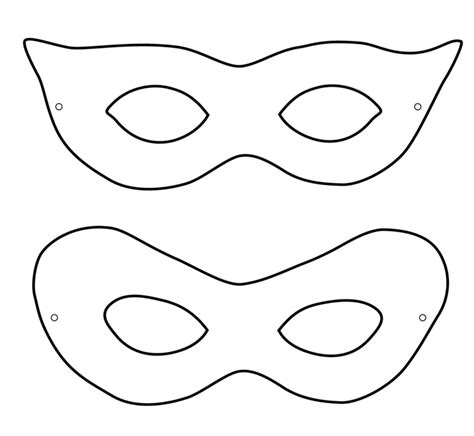 So machen sie schablonen zum ausdrucken selbst. Kinder Fasching Maske - 22 Ideen zum Basteln & Ausdrucken