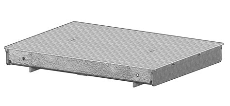 Custom Galvanized Steel Covers Used To Replace Covers In Existing