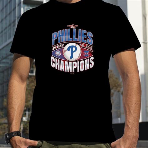 Philadelphia Phillies 47 2022 National League Champions Franklin T Shirt
