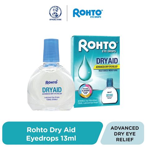 Rohto Dry Aid Eye Drops 13ml Shopee Malaysia