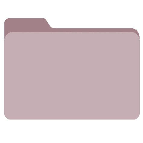 Aesthetic Folder Icon Png Free Transparent Download