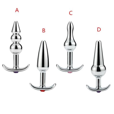 New Stainless Steel Starter Anal Plug For Beginners Butt Plug Prostate