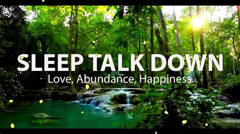sleep talk down abundance love and happiness guided sleep meditation by jason stephenson youtube
