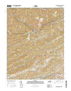 USGS 1 24 000 Tazewell North Virginia 14 00 Charts And Maps ONC
