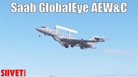 Saab Globaleye Aewandc First Flight Takeoff And Landing 1432018 Aerial