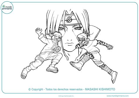 Imagenes De Dibujos Para Colorear De Naruto Shippuden Páginas Imprimibles