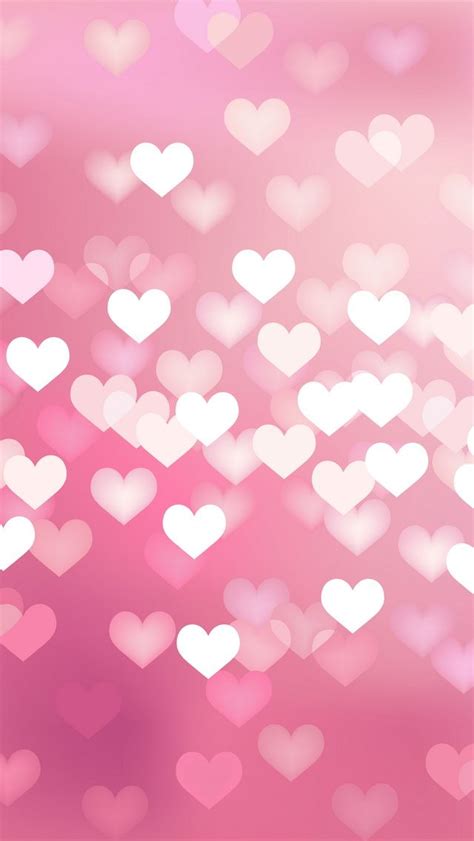 Pink Hearts Iphone Wallpapers Dreamy Lights Mobile9 Wallpaper Size